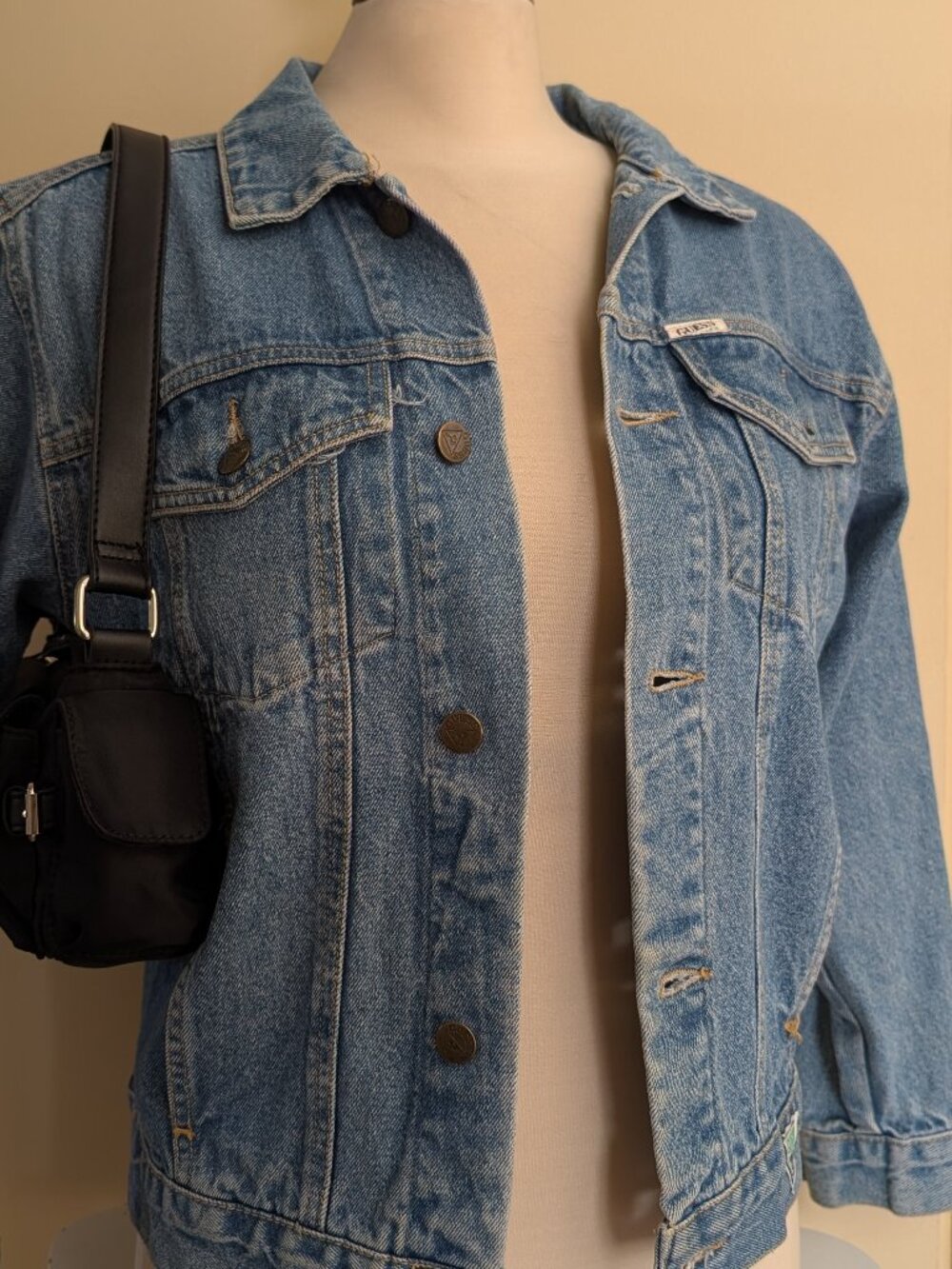 1980s GUESS GEORGES MARCIANO VINTAGE JEAN JACKET